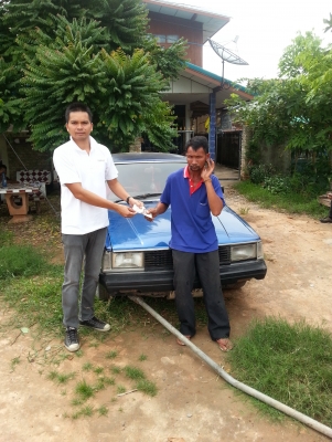 ขายTOYOTA DX ติดแก๊ส LPG ปะเก็นฝารั่วน้ำเข้าเครื่อง ติดเครื่องได้ ขายตามสภาพ