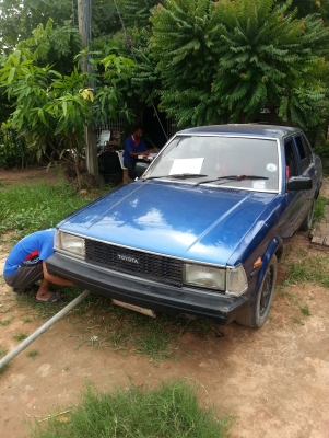 ขายTOYOTA DX ติดแก๊ส LPG ปะเก็นฝารั่วน้ำเข้าเครื่อง ติดเครื่องได้ ขายตามสภาพ