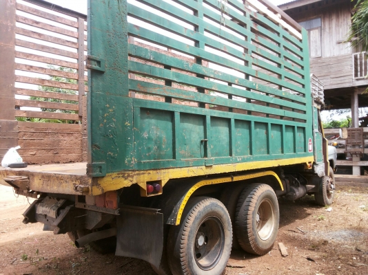 ***ขายแล้วครับขอบคุณ Truck2hand ขาย10ล้อหัวยาวเพลาเดียวดั๊มเกษตร ISUZU TX วางเครื่องEH700 168HP(ลงเล่ม) เครื่องดี แรงดี ติดง่าย ช่วงล่างใหญ่ คานหน้าROCKY เพลาเดียว200 คัสซีพอใช้ ซับในบวม ช่วงท้ายต้องเก็บ บวมเยอะครับ เฟรมกลางมีขาด (ตามรูป)กระบะดั๊มเหล็กคอก