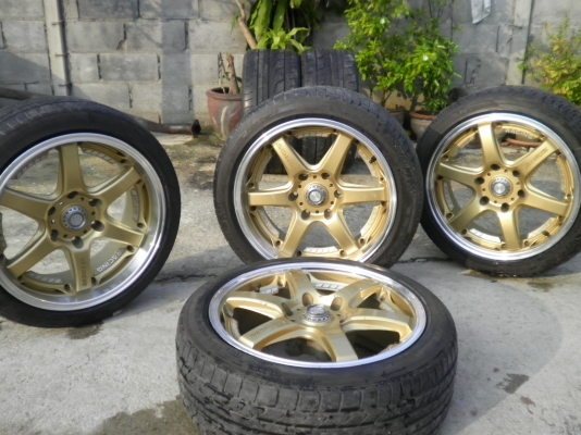 แม็ก18ถูกๆ6รู139ยาง 215/45/18โยโกฮ่าม่า