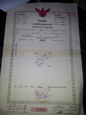 ขายที่ดินหมู่บ้านสวนเอก อำเภอบางเลน