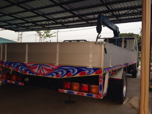 6ล้อเครน เดก้าติดเครน3ตัน ทานาโด้ สวยพร้อมใช้ครับ จัดได้800000ครับ