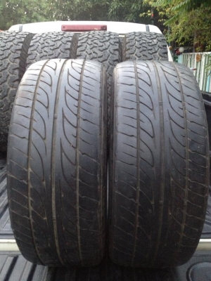 ขายยางDunlop Lm703  225-45-18 ปลายปี10 ดอกสวย 85\%+ มี1คู่ถูกๆครับผม