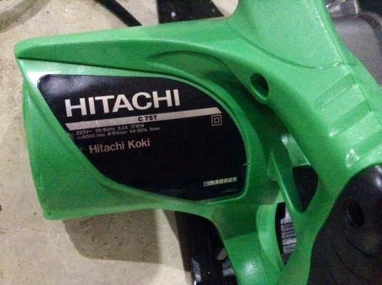 ขายเลื่อยวงเดือน 7" ยี่ห้อ ฮิตตาชิ รุ่น C 7ST ขายเลื่อยวงเดือน 7" ยี่ห้อ ฮิตตาชิ รุ่น C 7ST