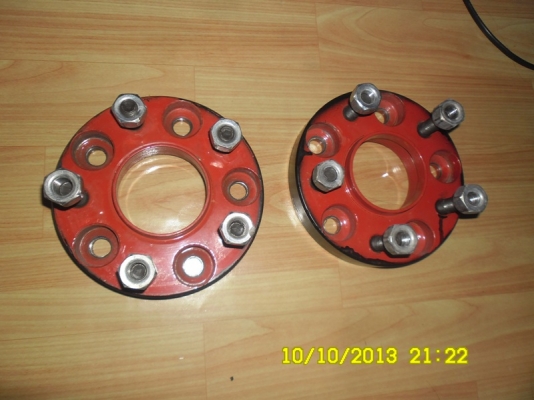 ขายสเปเซอร์ 5รู 114.3 ออก 5รู 114.3 หนา 1นิ้ว