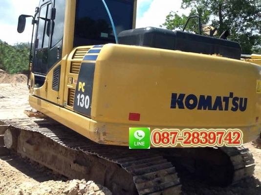 ขายคู่รถแบคโฮ KOMATSU PC130-8 ติดไลท์ ขายคู่รถแบคโฮ KOMATSU PC130-8 ติดไลท์