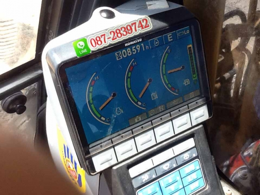 ขายคู่รถแบคโฮ KOMATSU PC130-8 ติดไลท์ ขายคู่รถแบคโฮ KOMATSU PC130-8 ติดไลท์