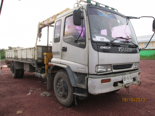 ISUZU-DECA-195-เครนZ300ท้องV-ทานาโด้3.5ตัน-z3ปลอก2ชัก-สภาพเดิมๆๆ---ลดราคาแล้ว990,000---