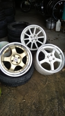 ขายล้อขอบ17 4รู100 ชุดละ4500