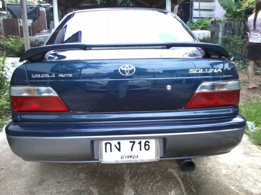 SOLUNA ปี 99 สีบางเจ้าของเดียวเครื่องสะอาดเกียร์ดีแก๊สLPG