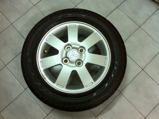 ขายล้อแม็ก Mirage 14" พร้อมยางปลายปี 12 สวยๆ