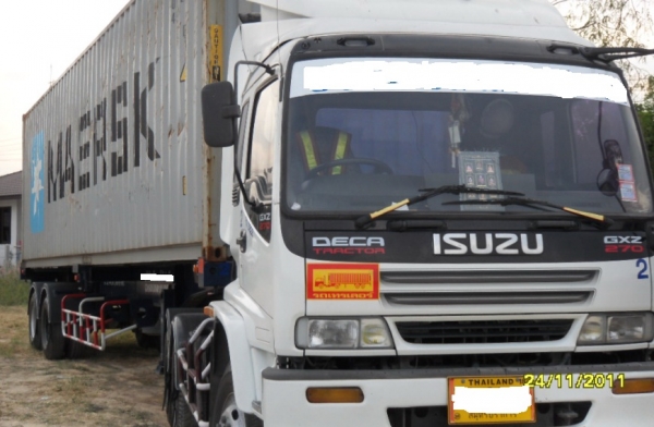 ขายด่วนหัวลาก Isuzu Deca270 พร้อมหางก้าง RCK