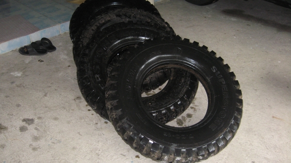 ขายยางรถจิ๊บทหาร 700-16