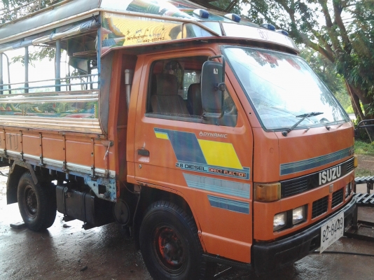 ISUZU ELF88  NKR55E ห้างแท้ปี 33 เกียรยาว พร้อมหลังคาโดยสาร