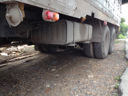 ขาย10ล้อ 1 เพลา ISUZU Rocky 195 แรง 6HE1-I รถร่อง ยาว7เมตร รถในไทย สวยเดิมๆ กระบะไม้คอกสูง