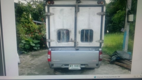 ขาย หลังคากระบะเหล็ก D - Max ตอนเดียว