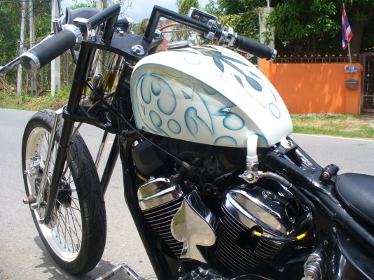 Honda Steed 400cc.แต่งเท่ราคาถูก ขี่มันมาก  สรรพสารมิตร