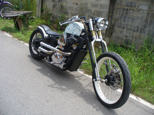 Honda Steed 400cc.แต่งเท่ราคาถูก ขี่มันมาก  สรรพสารมิตร