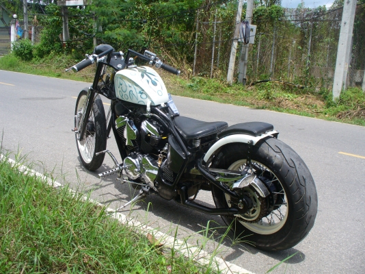Honda Steed 400cc.แต่งเท่ราคาถูก ขี่มันมาก  สรรพสารมิตร