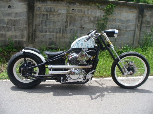 Honda Steed 400cc.แต่งเท่ราคาถูก ขี่มันมาก  สรรพสารมิตร