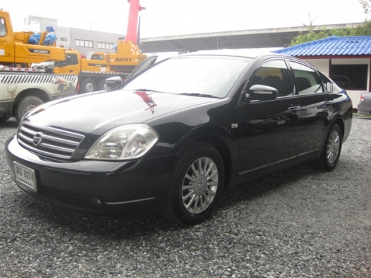 ขายด่วยเทียน่าตัวท้อปพร้อมใช้งาน..ขายถูกมาก..  2005 NISSAN, TEANA 230 JS   สีดำ เกียร์ออโต้ติดแก๊สแล้วสภาพสวยมากๆ