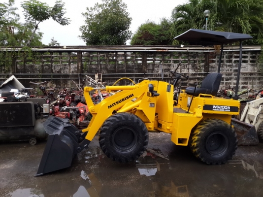 ขาย รถตัก MITSUBISHI รุ่น WS200 มือสองญี่ปุ่น ขาย รถตัก MITSUBISHI รุ่น WS200 มือสองญี่ปุ่น
