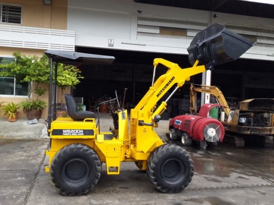 ขาย รถตัก MITSUBISHI รุ่น WS200 มือสองญี่ปุ่น ขาย รถตัก MITSUBISHI รุ่น WS200 มือสองญี่ปุ่น