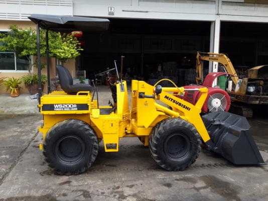 ขาย รถตัก MITSUBISHI รุ่น WS200 มือสองญี่ปุ่น ขาย รถตัก MITSUBISHI รุ่น WS200 มือสองญี่ปุ่น