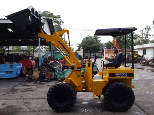 ขาย รถตัก MITSUBISHI รุ่น WS200 มือสองญี่ปุ่น