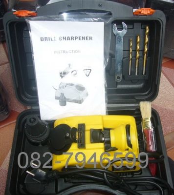 เครื่องลับดอกสว่าน  3mm-13 mm ใช้ง่าย เร็ว ลับองศาถูกต้อง ลับดอกสว่านได้ 3แบบ ดอกเจาะเหล็ก เจาะปูนง่ายๆ แค่ 2ขั้นตอน