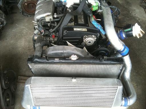 ขาย เครื่องยนต์ RB20  Turbo ไม่มีเกียร์  คับ  มีกล่องแต่ง  คอยแต่ง อินเตอร์