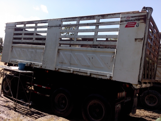 ขายดาวน์รถ 22 ล้อพ่วงแม่-ลูกดัมพ์ ISUZU DECA 360 ปี 2553 ลูกพ่วง 3 คานแท้ดัมพ์กระบะสามมิตรลอนเฉียง รถวิ่งไป 120000 กิโลเมตร ขายดาวน์ 1500000 ผ่อนต่อ 67038 X 27 = 1810026 ราคารวม 3310026