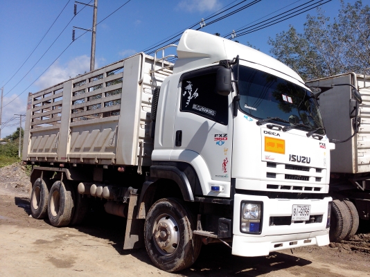 ขายดาวน์รถ 22 ล้อพ่วงแม่-ลูกดัมพ์ ISUZU DECA 360 ปี 2553 ลูกพ่วง 3 คานแท้ดัมพ์กระบะสามมิตรลอนเฉียง รถวิ่งไป 120000 กิโลเมตร ขายดาวน์ 1500000 ผ่อนต่อ 67038 X 27 = 1810026 ราคารวม 3310026