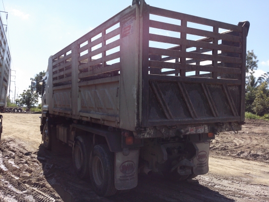 ขายดาวน์รถ 22 ล้อพ่วงแม่-ลูกดัมพ์ ISUZU DECA 360 ปี 2553 ลูกพ่วง 3 คานแท้ดัมพ์กระบะสามมิตรลอนเฉียง รถวิ่งไป 120000 กิโลเมตร ขายดาวน์ 1500000 ผ่อนต่อ 67038 X 27 = 1810026 ราคารวม 3310026