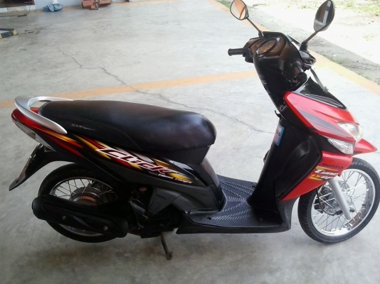 ขาย ฮอนด้า คลิ้ก แดง-ดำ ปี50 ราคา 14,300 บาท