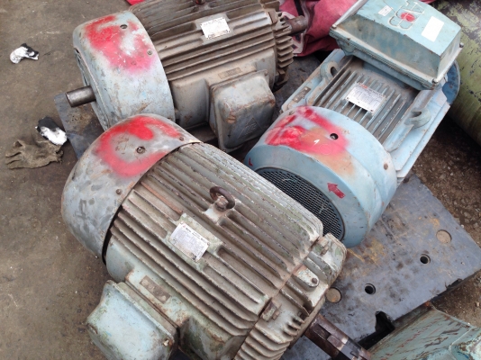 ขายมอเตอร์ Teco / ABB ขนาด 50-40 HP. 380 V สภาพเดิมๆ สนใจโทร. 082-561-8028 / 085-177-2887 lineID: mananon1919