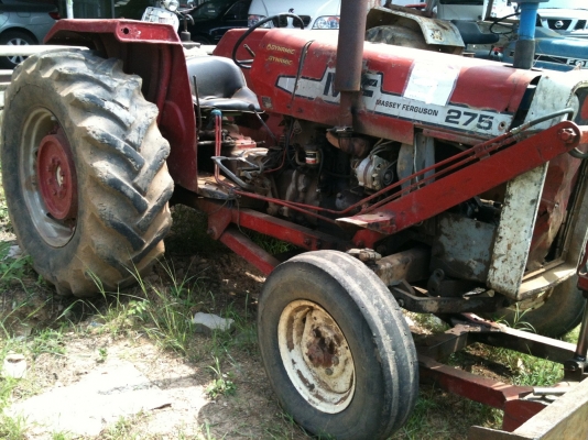 ขายรถแมสซี่ 275 ใบมีดกับผานพรวน