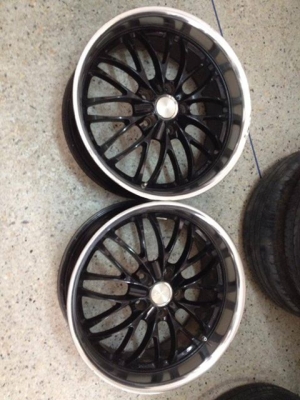 ขายเเม็กมือสอง **เเม็กคู่** ขอบ18 breyton กว้าง8 5รู114