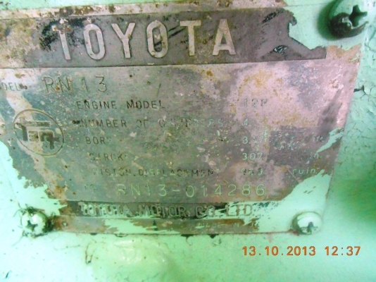 ขาย Toyota RN13 เดิม ๆ (ยกเลิกการขาย) ขาย Toyota RN13 เดิม ๆ (ยกเลิกการขาย)