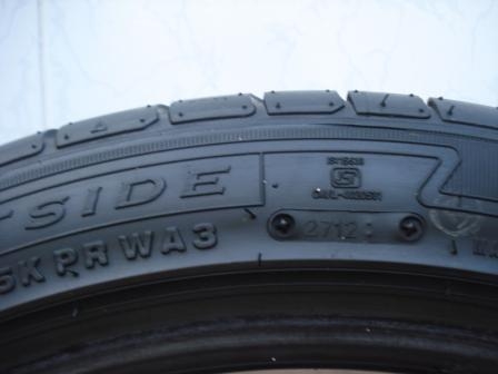 ขายยางขอบ205-45-17 สภาพ 95\%  ปี 12  1 คู่ถูกๆ