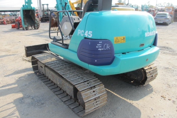 KOMATSU PC45-1 เก่านอก เอวแน่น ปั็มแรง สภาพพร้อมใช้ KOMATSU PC45-1 เก่านอก เอวแน่น ปั็มแรง สภาพพร้อมใช้