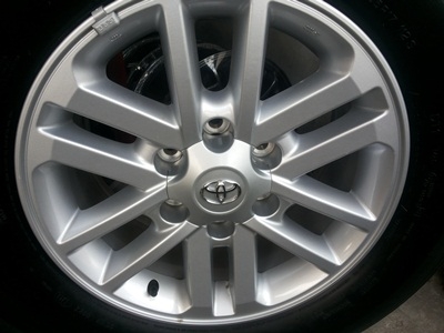 ขายแม็กToyota Fortuner 2013(ป้ายแดง)พร้อมยาง265/65/17 ปี 13 MICHERLINE    1  ชุด