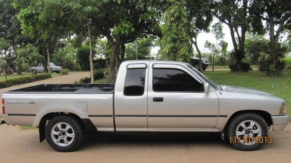 ขายรถกระบะไมตี้เอ็กปี1995 สีบร์อนเงินสวยๆเอกสารพร้อมโอน+ภาษีไม่ขาด+แอร์เย็นจัด+ชีดี+แม๊กไลเนอน์ใหม่+ล้อแม็กขอบ15 รถสภาพพร้อมใช้งานครับ... ขายที่165000บาท สนใจสอบถามได้ครับ080-1696651 รถยุจังหวัดอำนาจเจริญอยากให้มาลองขับดูครับเรื่องราคาคุยกันได้ครับ