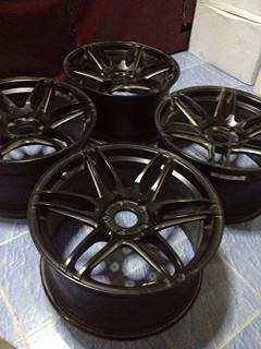 ขายล้อMr2 ขอบ18 5/114 กว้าง9 ยกชุดถูกๆครับ