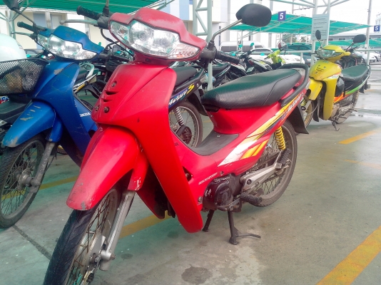 ขายเวฟ100ทะเบียนพร้มชุดโอน11500