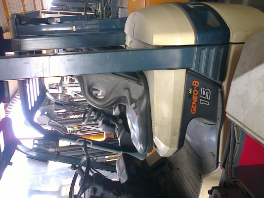 ขายรถโฟล์คลิฟท์  ไฟฟ้า ราคา350,000บาท ขนาด1.5ตันเสาสูง3เมตร(รถนอกแท็ๆยังไม่เคยใช้งานในไทย)