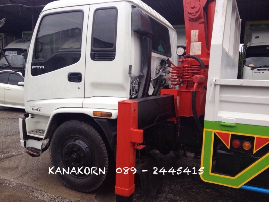 *** ขายไปจังหวัดนนทบุรีแล้ว *** ขาย ISUZU DECA  (EURO 1) 195 แรง ปี 2540 เฮี๊ยบ UNIC 3.6 ตัน 5 ปลอก ท้อง V หกเหลี่ยม