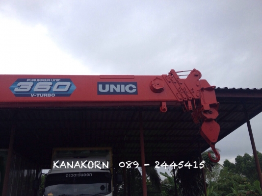 *** ขายไปจังหวัดนนทบุรีแล้ว *** ขาย ISUZU DECA  (EURO 1) 195 แรง ปี 2540 เฮี๊ยบ UNIC 3.6 ตัน 5 ปลอก ท้อง V หกเหลี่ยม