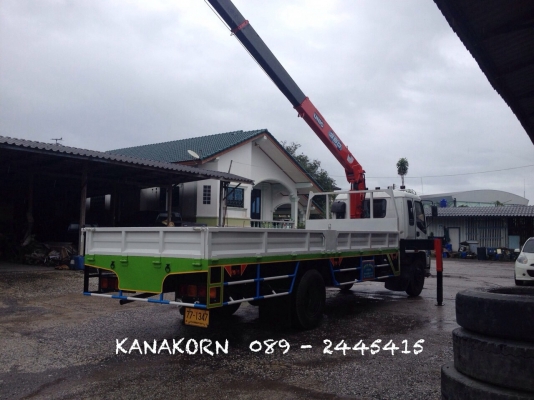 *** ขายไปจังหวัดนนทบุรีแล้ว *** ขาย ISUZU DECA  (EURO 1) 195 แรง ปี 2540 เฮี๊ยบ UNIC 3.6 ตัน 5 ปลอก ท้อง V หกเหลี่ยม