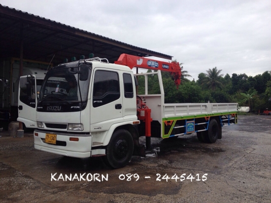 *** ขายไปจังหวัดนนทบุรีแล้ว *** ขาย ISUZU DECA  (EURO 1) 195 แรง ปี 2540 เฮี๊ยบ UNIC 3.6 ตัน 5 ปลอก ท้อง V หกเหลี่ยม